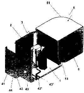 A single figure which represents the drawing illustrating the invention.